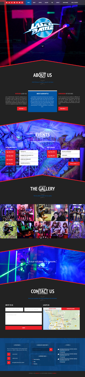 Wordpress Design by Da Miracle for Partywizards | Design #4576861