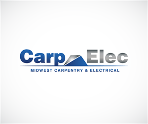Logo Design by wolf for Midwest carpentry and electrical | Design: #1303977