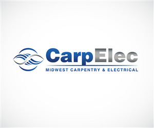 Logo Design by wolf for Midwest carpentry and electrical | Design: #1303984