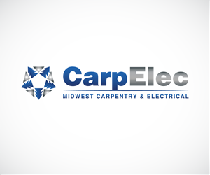 Logo Design by wolf for Midwest carpentry and electrical | Design: #1303987