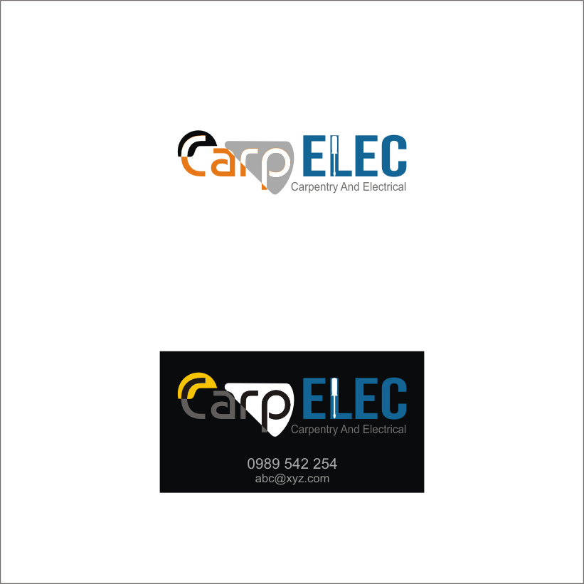 Logo-Design von gauravgraphy für Midwest carpentry and electrical | Design #1297193