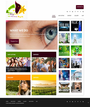 Web Design by pb for Young Lilies Limited | Design: #4524183