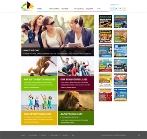 Web Design by pb for Young Lilies Limited | Design: #4524193
