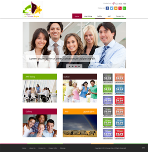 Web Design by pb for Young Lilies Limited | Design: #4524204