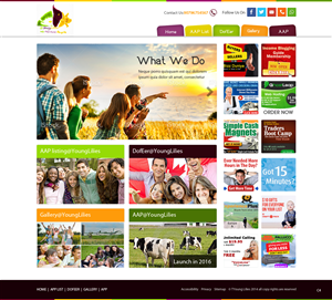 Web Design by pb for Young Lilies Limited | Design: #4524232