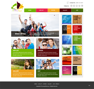 Web Design by pb for Young Lilies Limited | Design: #4524245