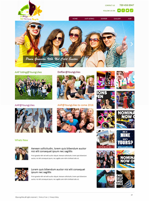 Web Design by pb for Young Lilies Limited | Design: #4524248