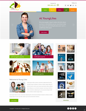 Web Design by pb for Young Lilies Limited | Design: #4524254