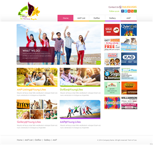 Web Design by pb for Young Lilies Limited | Design: #4524263