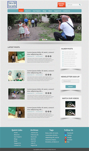 Design Wordpress par CoolDesignz pour ce projet | Design : #4569734