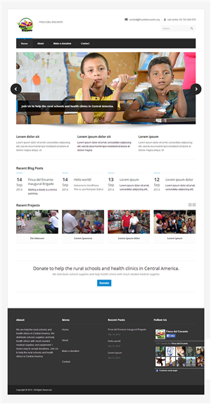 Design Wordpress par WebOne pour ce projet | Design : #4505627