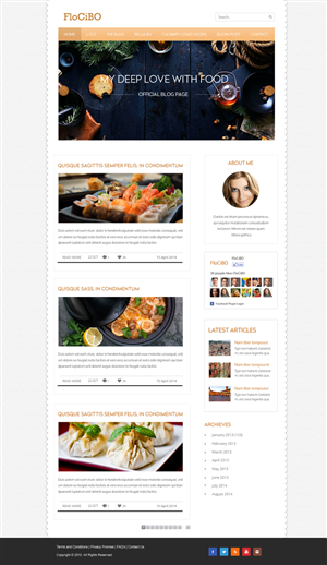 WordPress-Design von Infinity Pix für dieses Projekt | Design: #4541112