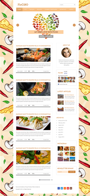 WordPress-Design von Infinity Pix für dieses Projekt | Design: #4544746