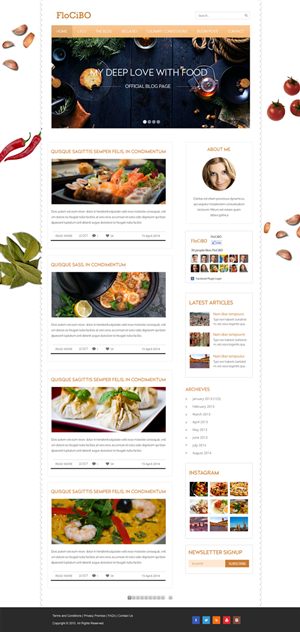 Wordpress Design by Infinity Pix