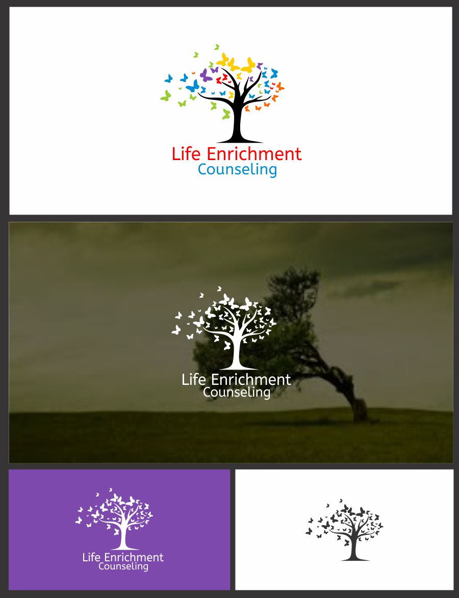 Logo-Design von Racer für Life Enrichment Counseling | Design #4532241