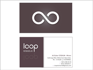 Loop Architecture  | Business Card Design by Gawa Design