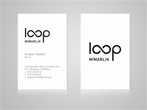 Business Card Design by Oguz Aybar for this project | Design: #202973