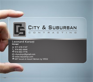 Business Card Design by Hardcore Design for this project | Design: #4571366