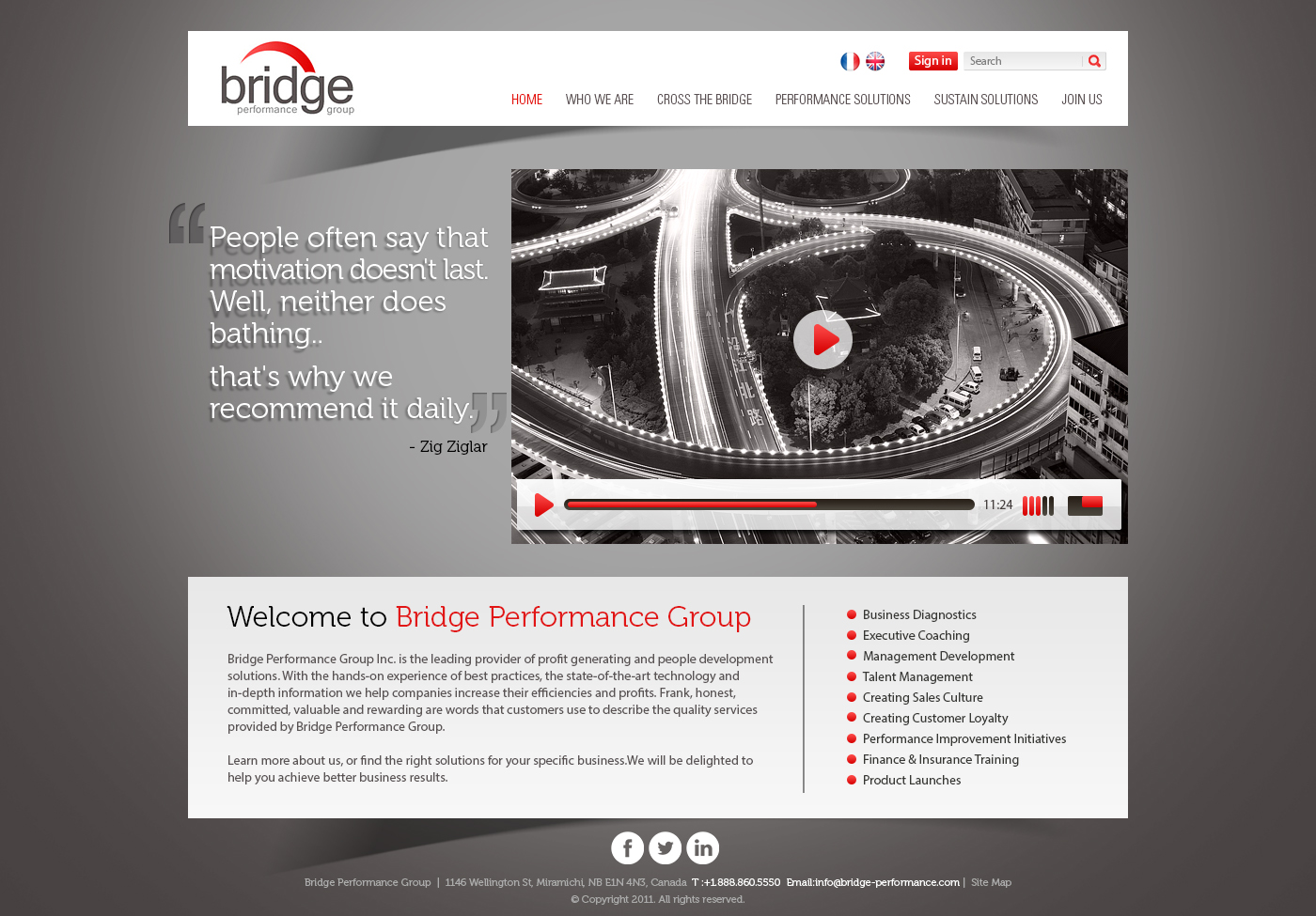 Web-Design von Latest Design Ideas für Bridge Performance Group Inc. | Design #1617130
