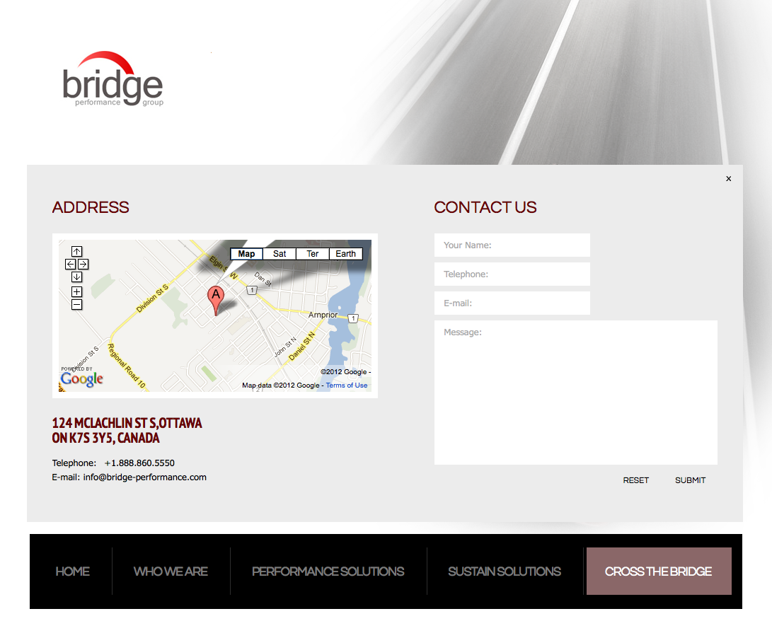 Web Design by Vector N Pixel for Bridge Performance Group Inc. | Design #1281938
