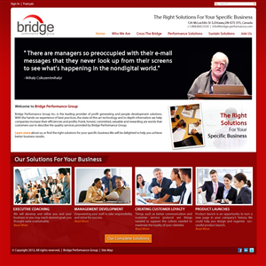 Diseño Web por Ardianet para Bridge Performance Group Inc. | Diseño #1295642