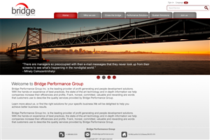 Diseño Web por MAS para Bridge Performance Group Inc. | Diseño: #1299957