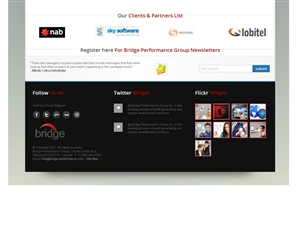 Diseño Web por macrodesignstudio para Bridge Performance Group Inc. | Diseño: #1291617