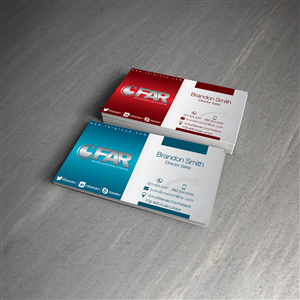 Business Card Design by MSMdesigner for F.A.R Projects SDN. BHD. | Design: #4526597