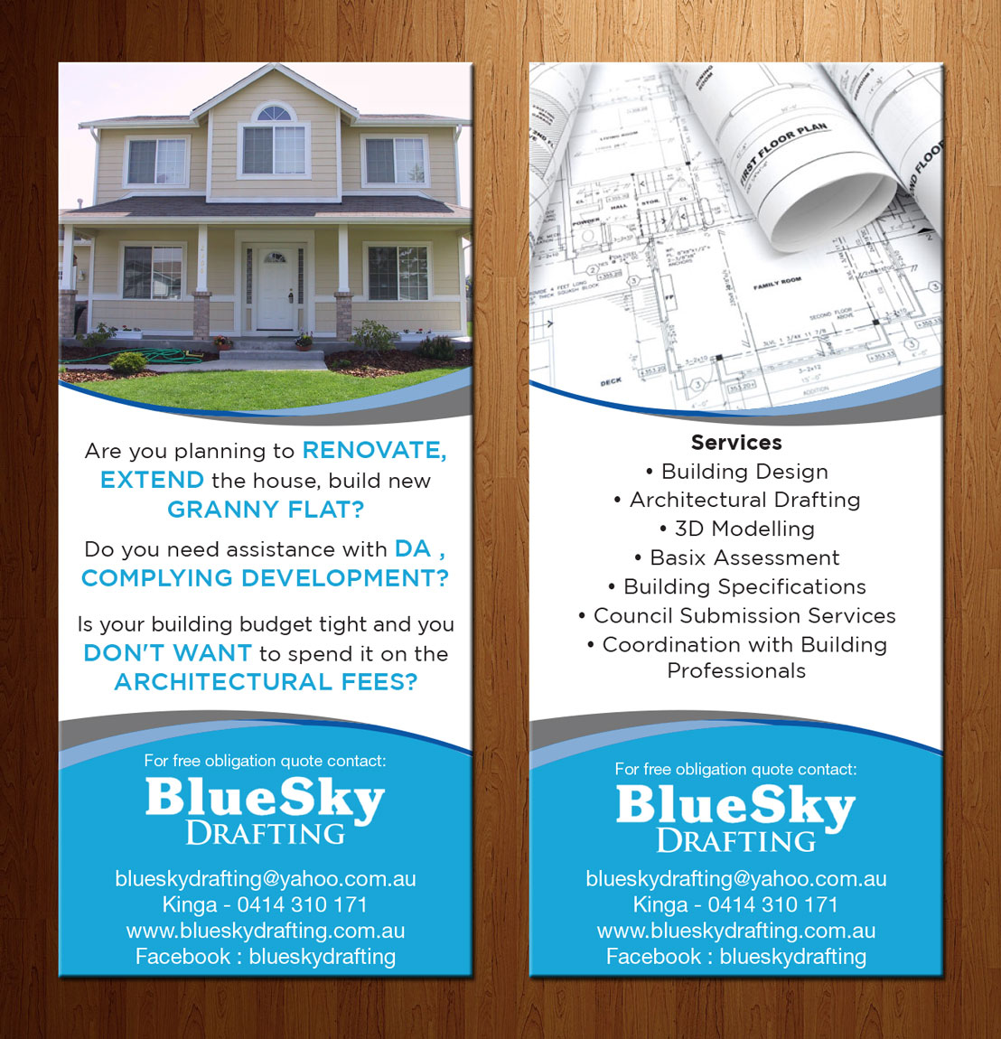 Flyer Design by theblueart for Mebel Pty Ltd | Design #4520035