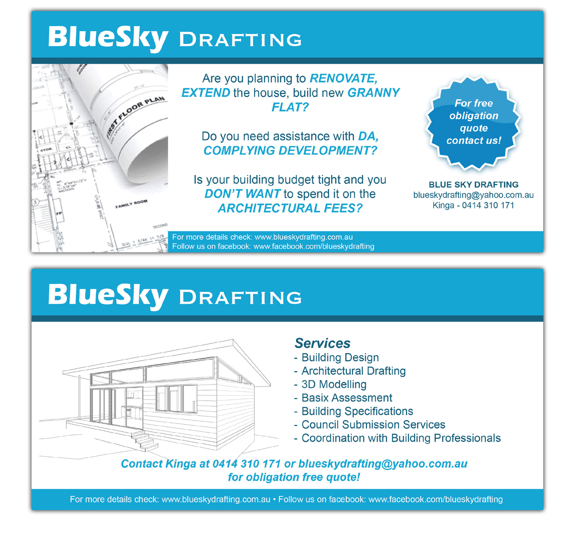 Design de Flyer par ReiDesigns pour Mebel Pty Ltd | Design #4534095