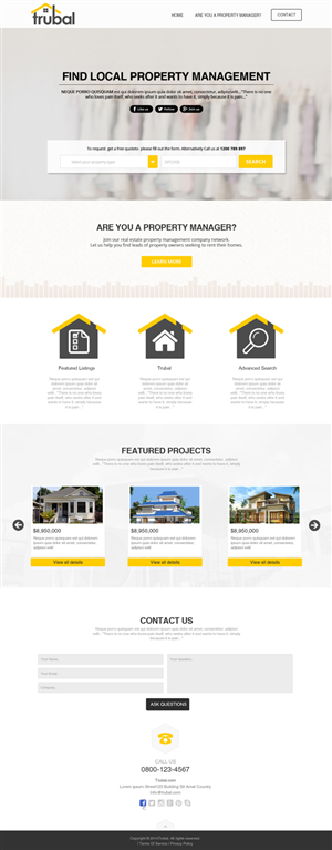 Web Design by OM for this project | Design: #4512286