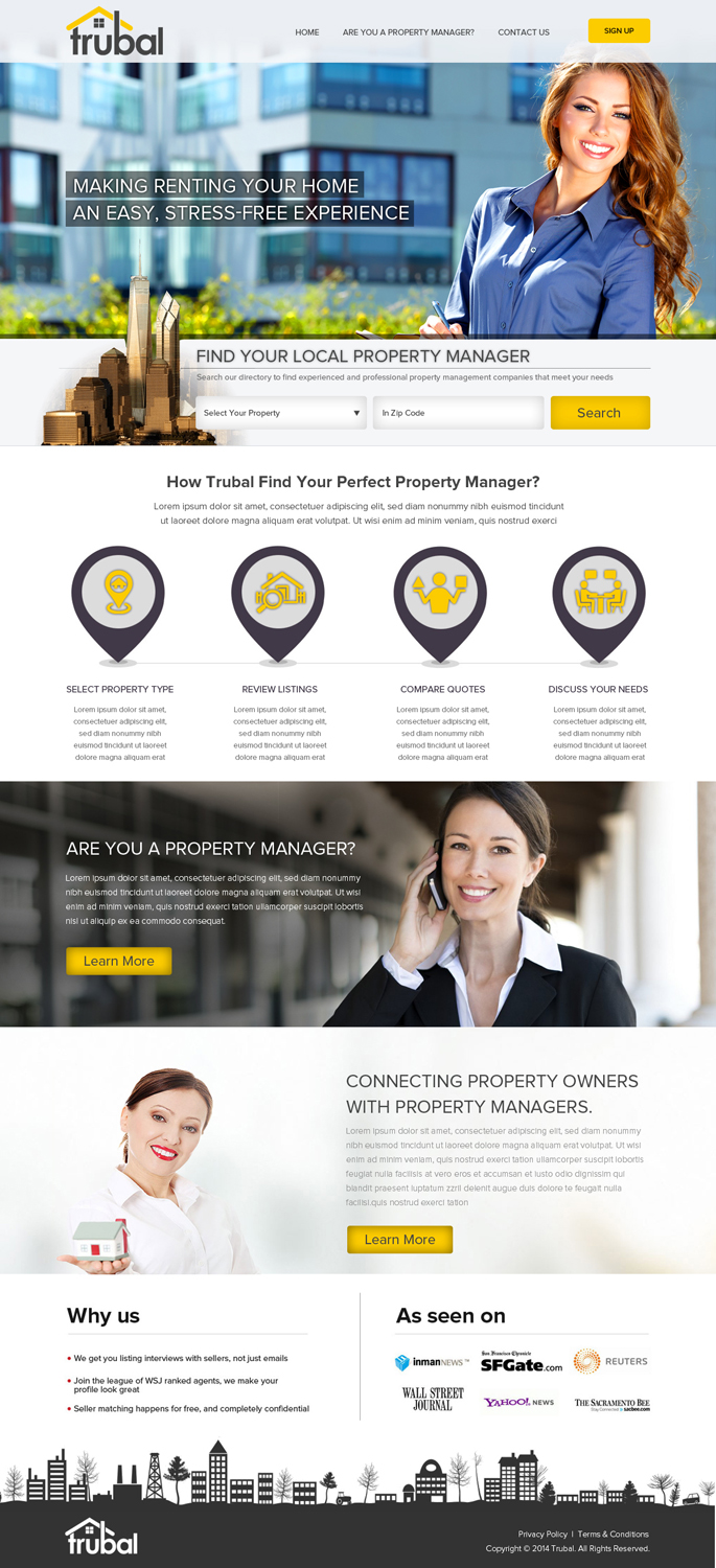 Web-Design von OM für dieses Projekt | Design #4525353