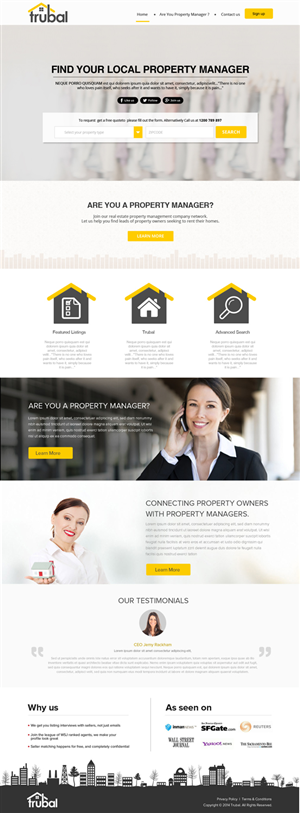 Web Design by OM for this project | Design: #4525390