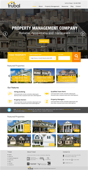 Web Design by Creative Usha for this project | Design #4521091
