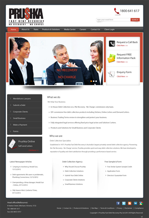 Web Design by pb for this project | Design: #1284737