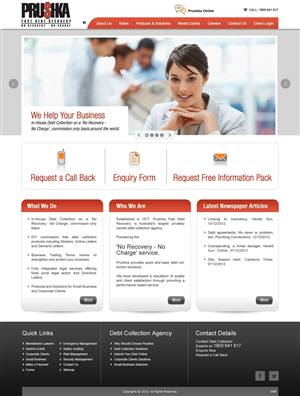 Web Design by pb for this project | Design: #1284740