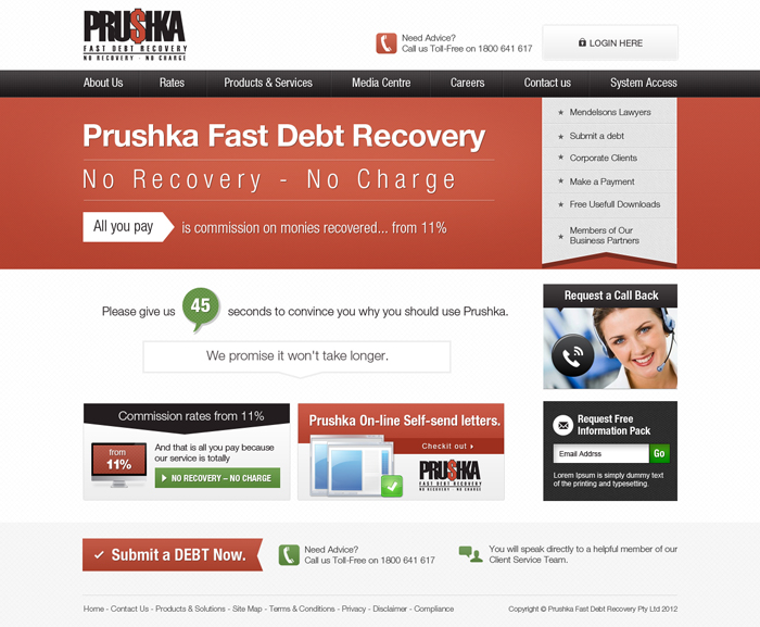 Web Design by the-lion-king for this project | Design #1289569