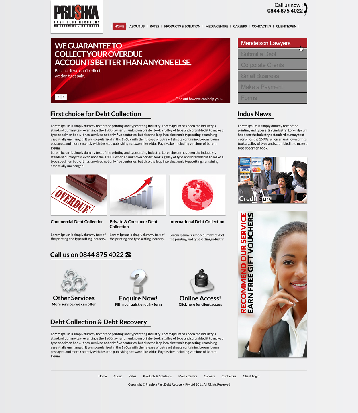 Web Design by Impressive Solutions for this project | Design #1282979