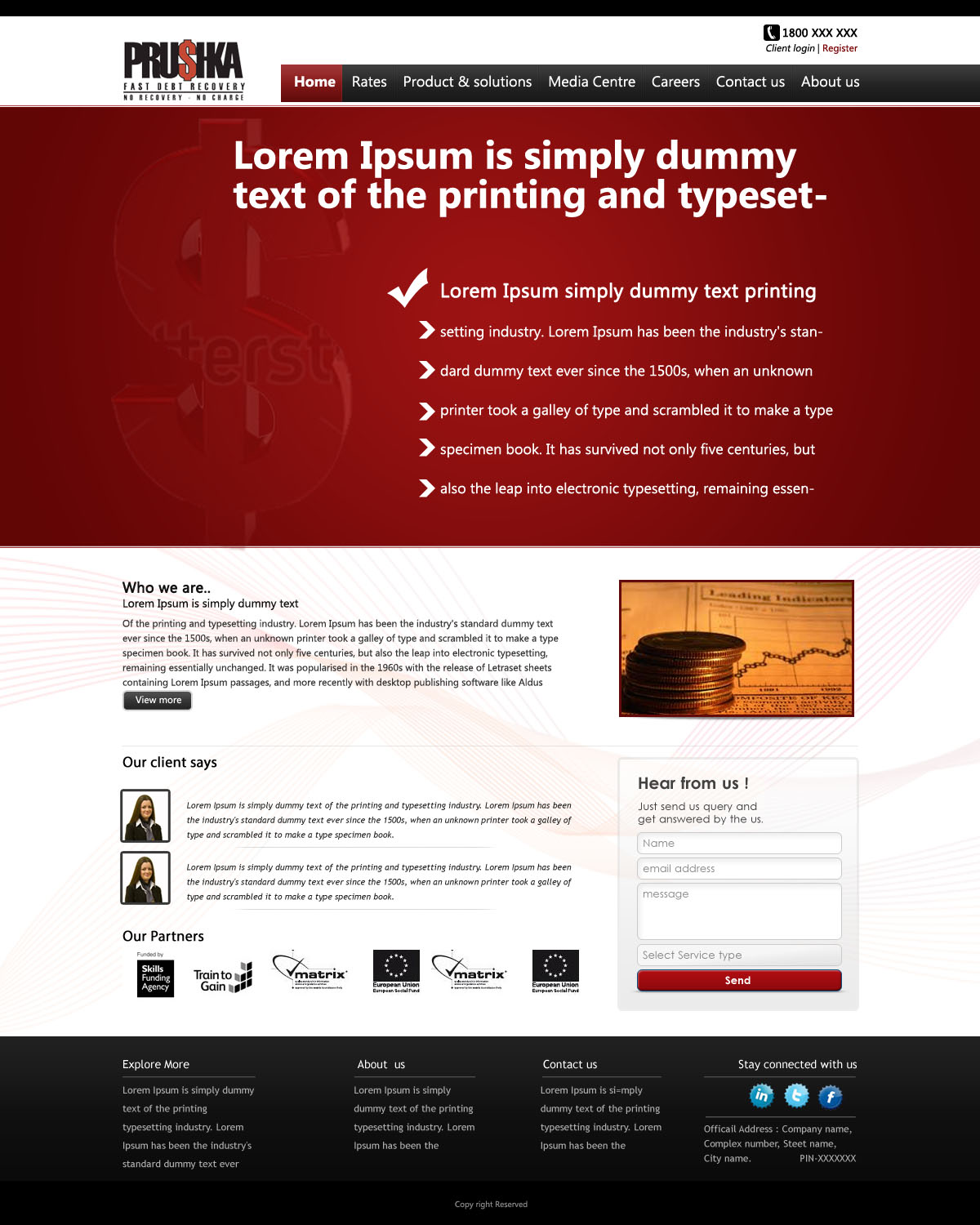 Web Design by WirePaper for this project | Design #1291749