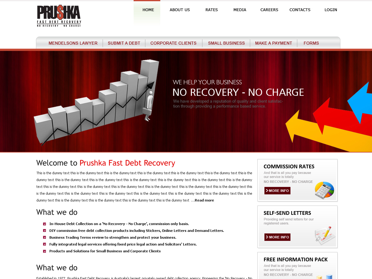 Web Design by Saleems for this project | Design #1288026