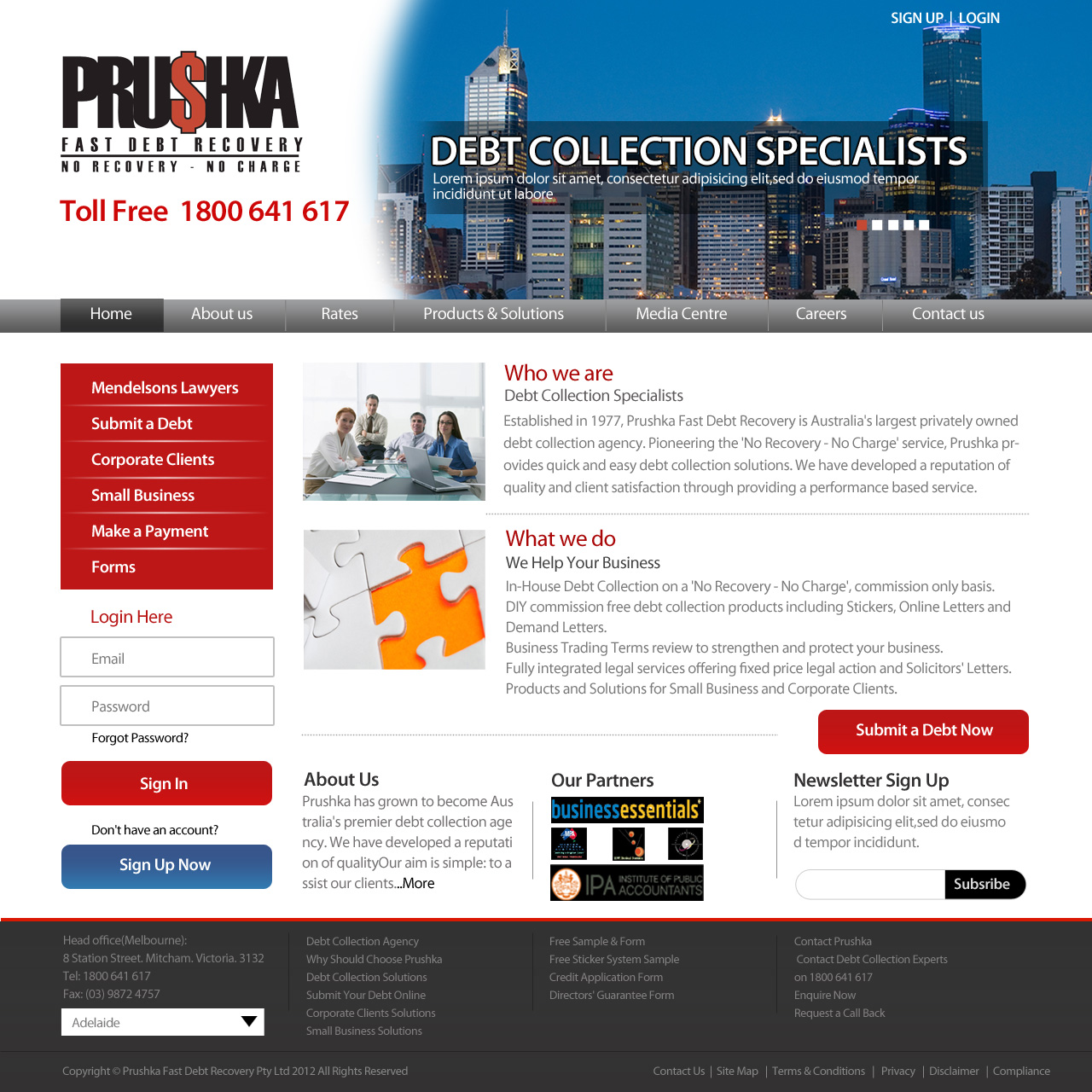 Web Design by G & M for this project | Design #1286547