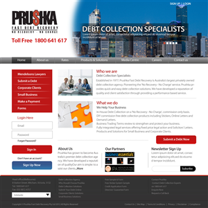 Web Design by G & M for this project | Design: #1286547