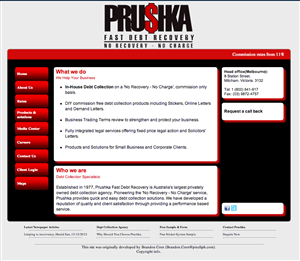 Web Design by Crunchy005 for this project | Design: #1284296