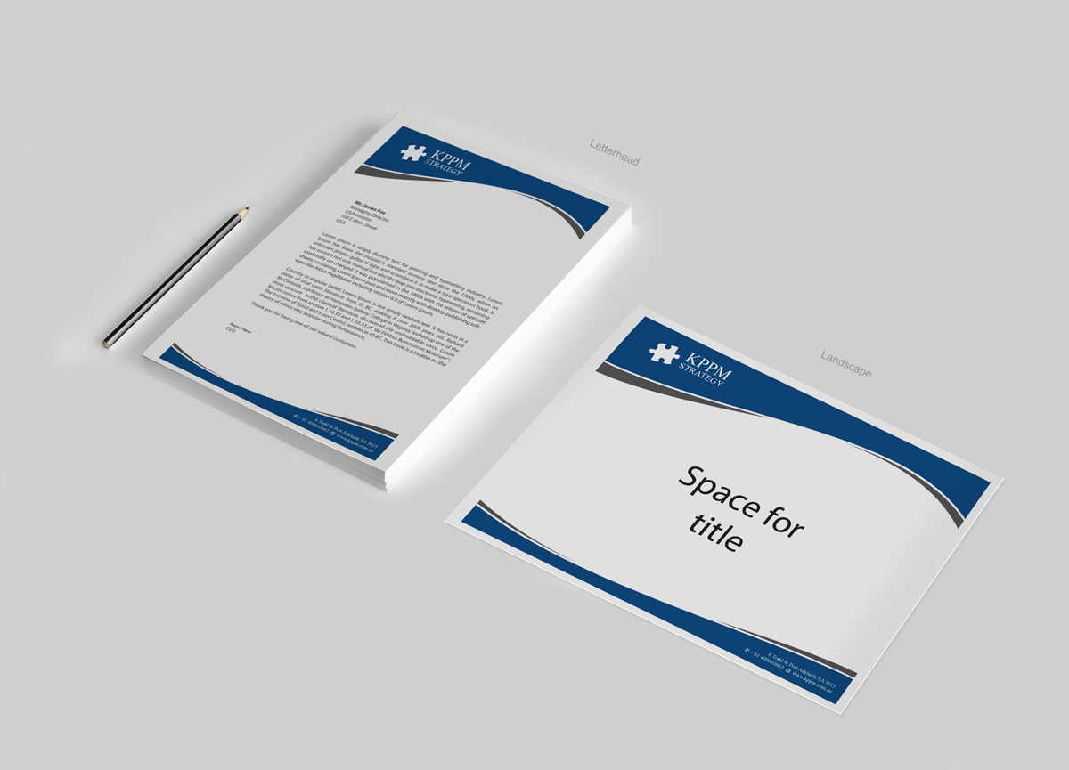 Letterhead Design by asimali for KPPM | Design #1312480