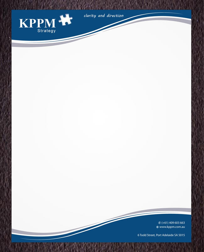 Letterhead Design by Sbss for KPPM | Design #1300266