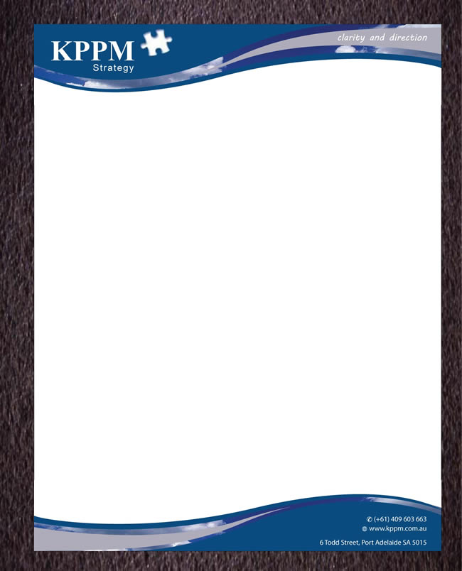 Letterhead Design by Sbss for KPPM | Design #1300267