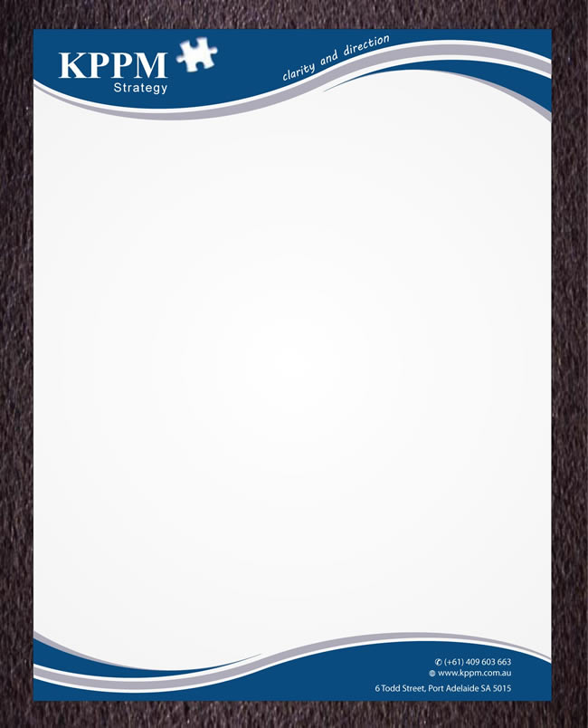 Letterhead Design by Sbss for KPPM | Design #1300269