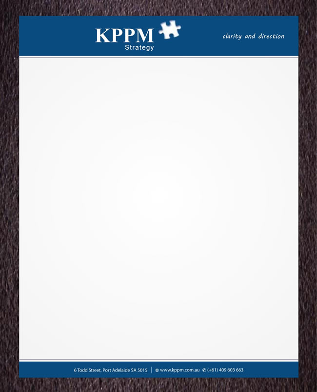 Letterhead Design by Sbss for KPPM | Design #1300271