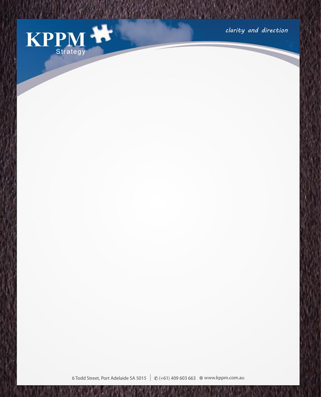 Letterhead Design by Sbss for KPPM | Design #1300274