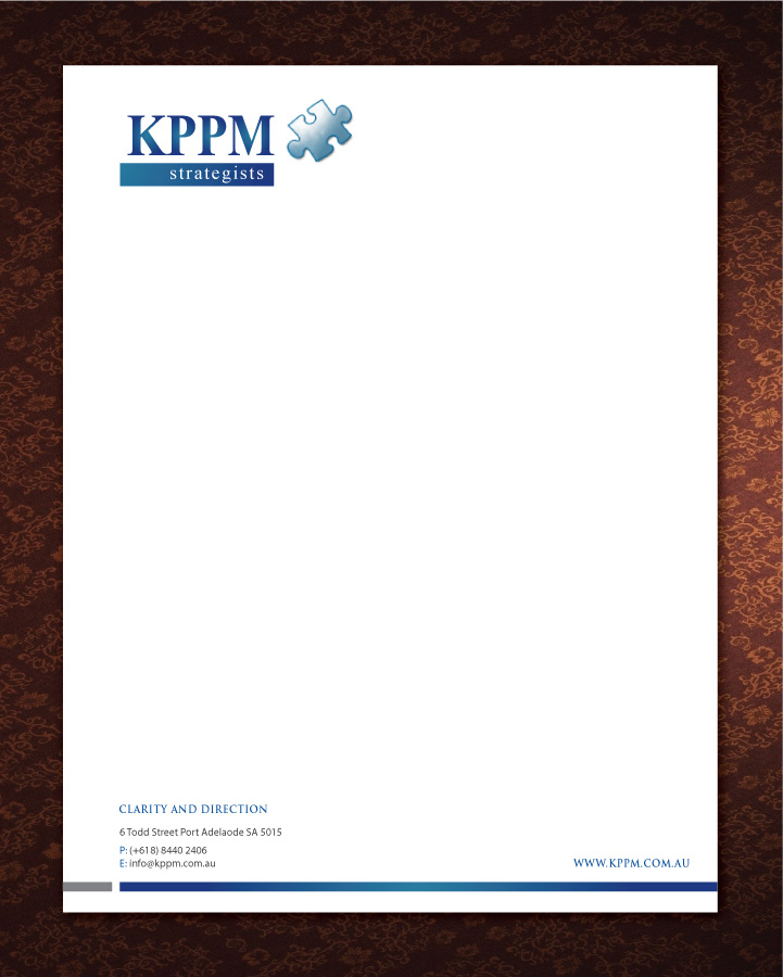 Briefkopf-Design von Sbss für KPPM | Design #1300715